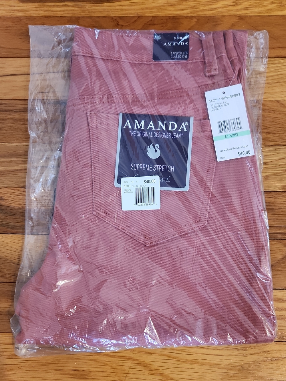 Gloria Vanderbilt Amanda Jeans Pants Size 8 Short NWT💗 - Picture 5 of 16